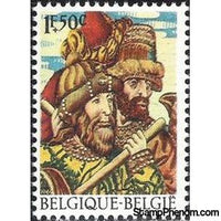 Belgium 1969 Cultural - Tapestries-Stamps-Belgium-StampPhenom