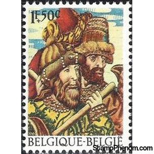 Belgium 1969 Cultural - Tapestries-Stamps-Belgium-StampPhenom