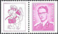 Belgium 1969 Definitives - Stamp Booklet-Stamps-Belgium-StampPhenom