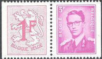 Belgium 1969 Definitives - Stamp Booklet-Stamps-Belgium-StampPhenom