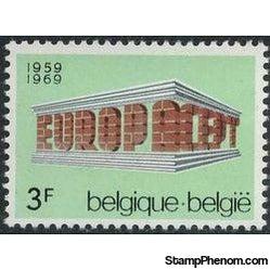 Belgium 1969 Europa-Stamps-Belgium-StampPhenom