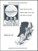 Belgium 1969 First Moonlanding-Stamps-Belgium-StampPhenom