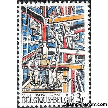 Belgium 1969 International Labour Organization-Stamps-Belgium-StampPhenom