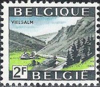 Belgium 1969 Touristic Publicity VI-Stamps-Belgium-StampPhenom