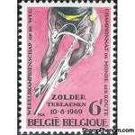 Belgium 1969 World Championship Cycle Racing, Zolder-Stamps-Belgium-StampPhenom