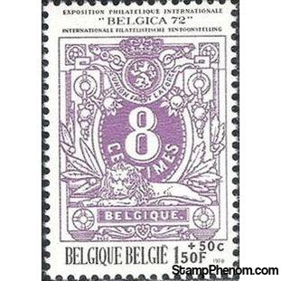 Belgium 1970 Belgica 72 Philatelic Exhibition-Stamps-Belgium-StampPhenom