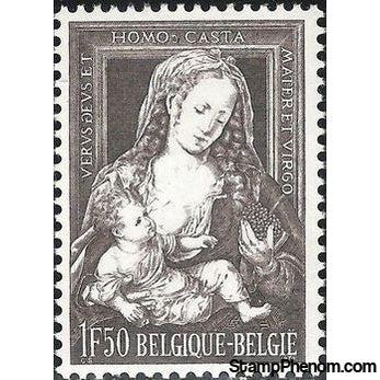 Belgium 1970 Christmas-Stamps-Belgium-StampPhenom