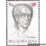 Belgium 1970 Cultural - Famous Belgians-Stamps-Belgium-StampPhenom