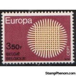 Belgium 1970 Europa-Stamps-Belgium-StampPhenom