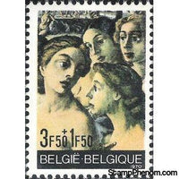 Belgium 1970 Solidarity - Paintings-Stamps-Belgium-StampPhenom