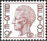 Belgium 1971-1980 Definitives King Baudouin Type "Elström" - Service Stamps-Stamps-Belgium-StampPhenom