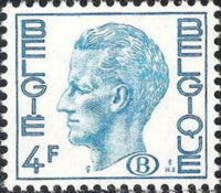 Belgium 1971-1980 Definitives King Baudouin Type "Elström" - Service Stamps-Stamps-Belgium-StampPhenom