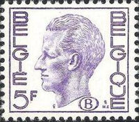 Belgium 1971-1980 Definitives King Baudouin Type "Elström" - Service Stamps-Stamps-Belgium-StampPhenom