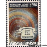 Belgium 1971 Automatic Telephone Service-Stamps-Belgium-StampPhenom