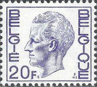 Belgium 1971 Definitives King Baudouin - Type Elström-Stamps-Belgium-StampPhenom