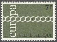 Belgium 1971 Europa-Stamps-Belgium-StampPhenom