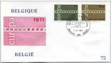 Belgium 1971 Europa-Stamps-Belgium-StampPhenom