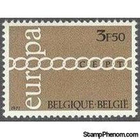 Belgium 1971 Europa-Stamps-Belgium-StampPhenom