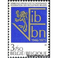 Belgium 1971 Federation of Belgian Industries-Stamps-Belgium-StampPhenom