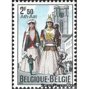 Belgium 1971 Historic Towns-Stamps-Belgium-StampPhenom