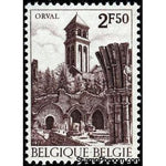 Belgium 1971 Orval Abbey 500th Anniversary-Stamps-Belgium-StampPhenom