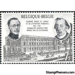 Belgium 1971 Royal Academy of French Language and Literature-Stamps-Belgium-StampPhenom