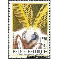 Belgium 1971 Solidarity - Heads of Insects-Stamps-Belgium-StampPhenom