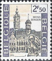 Belgium 1971 Touristic Publicity IX-Stamps-Belgium-StampPhenom