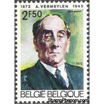 Belgium 1972 August Vermeylen Birth Centenary-Stamps-Belgium-StampPhenom