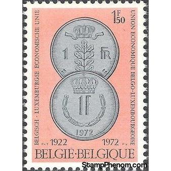 Belgium 1972 Belgo-Luxembourgeoise Economic Union-Stamps-Belgium-StampPhenom