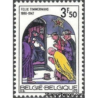 Belgium 1972 Christmas-Stamps-Belgium-StampPhenom