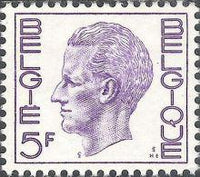 Belgium 1972 Definitives King Baudouin - Type Elström-Stamps-Belgium-StampPhenom