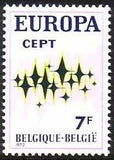 Belgium 1972 Europa-Stamps-Belgium-StampPhenom