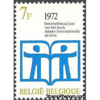 Belgium 1972 International Book Year-Stamps-Belgium-StampPhenom