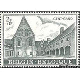 Belgium 1973 Cultural - Abbeys-Stamps-Belgium-StampPhenom