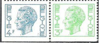 Belgium 1973 Definitives Stamps - Type Elström - Booklet-Stamps-Belgium-StampPhenom