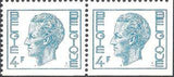 Belgium 1973 Definitives Stamps - Type Elström - Booklet-Stamps-Belgium-StampPhenom