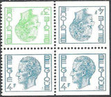 Belgium 1973 Definitives Stamps - Type Elström - Booklet-Stamps-Belgium-StampPhenom