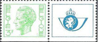 Belgium 1973 Definitives Stamps - Type Elström - Booklet-Stamps-Belgium-StampPhenom