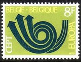 Belgium 1973 Europa-Stamps-Belgium-StampPhenom