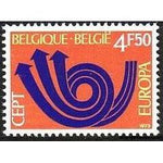 Belgium 1973 Europa-Stamps-Belgium-StampPhenom