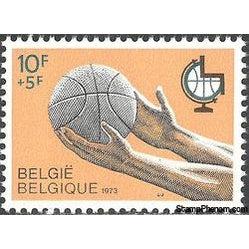 Belgium 1973 First World Basketball Championships for Handicapped-Stamps-Belgium-StampPhenom