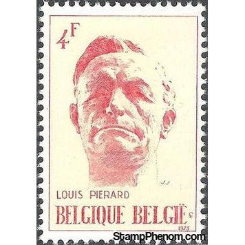 Belgium 1973 Louis Pierard Death Anniversary-Stamps-Belgium-StampPhenom