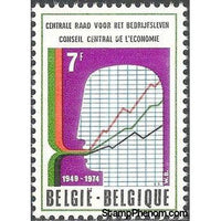 Belgium 1974 Central Economic Council-Stamps-Belgium-StampPhenom