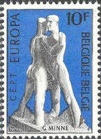 Belgium 1974 Europa - Sculptures-Stamps-Belgium-StampPhenom