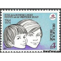 Belgium 1974 Lay Youth Festival-Stamps-Belgium-StampPhenom