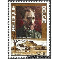 Belgium 1974 Vincent van Gogh-Stamps-Belgium-StampPhenom