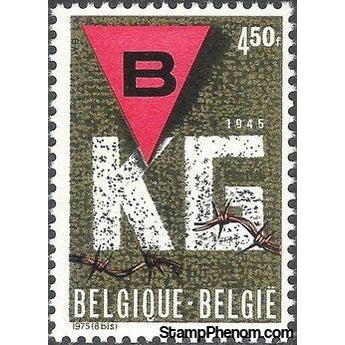 Belgium 1975 30th Anniversary of Concentration Camps' Liberation-Stamps-Belgium-StampPhenom