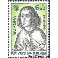 Belgium 1975 Europa - Paintings-Stamps-Belgium-StampPhenom