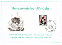 Belgium 1976 100th Anniversary of Charity organisation ' Conservatoire Africain'-Stamps-Belgium-StampPhenom